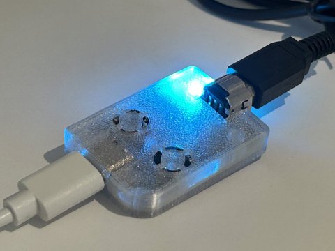 GB-Link with blue status LED
